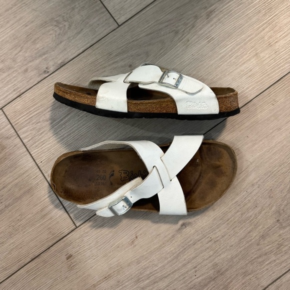 Birkenstock Birkis Santosa Criss Cross Slide Sandal - Picture 4 of 4